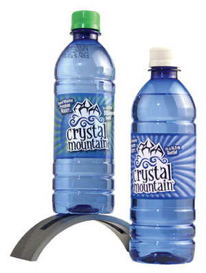 Two Crystal Mountain Water bottles
